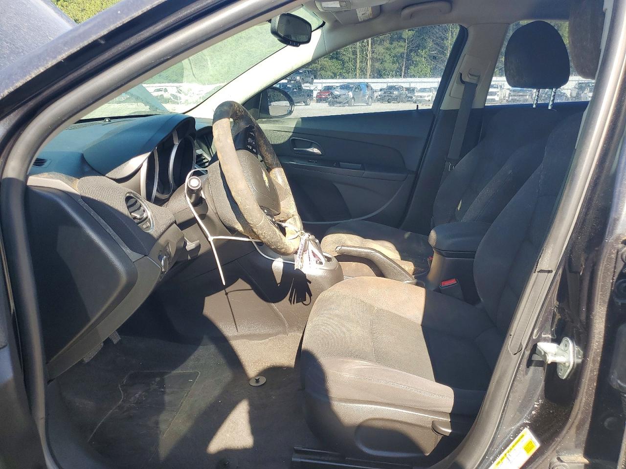 2015 Chevrolet Cruze Lt Black vin: 1G1PC5SB3F7232487