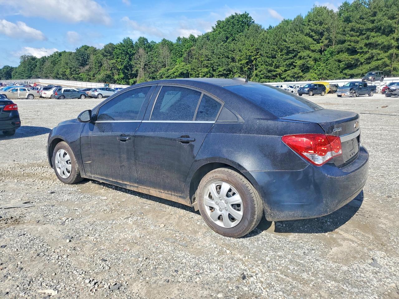 2015 Chevrolet Cruze Lt Black vin: 1G1PC5SB3F7232487