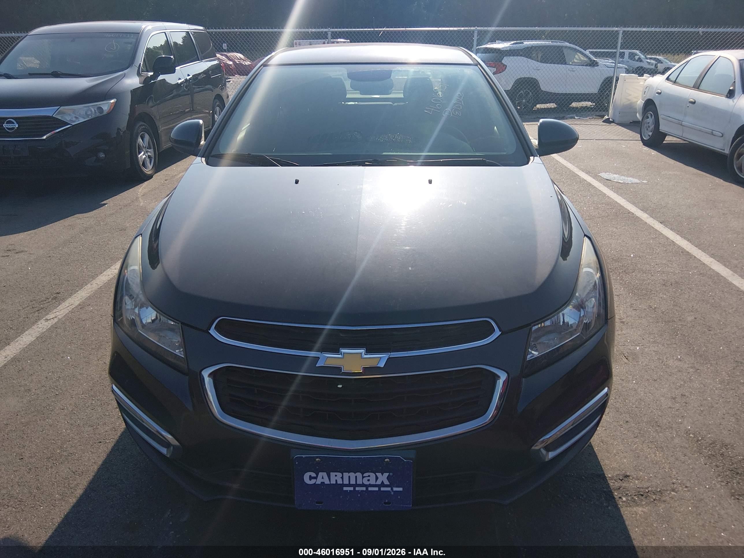 2015 Chevrolet Cruze 1lt Auto Navy vin: 1G1PC5SB3F7255400
