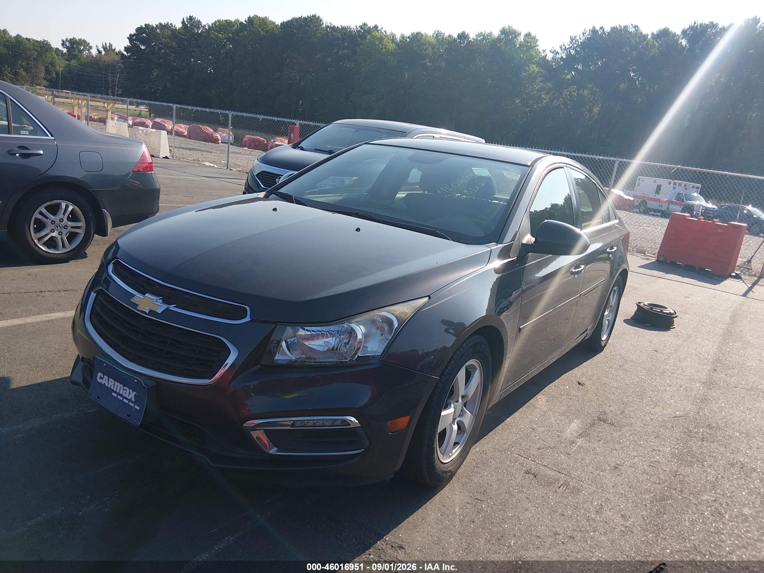 2015 Chevrolet Cruze 1lt Auto Navy vin: 1G1PC5SB3F7255400