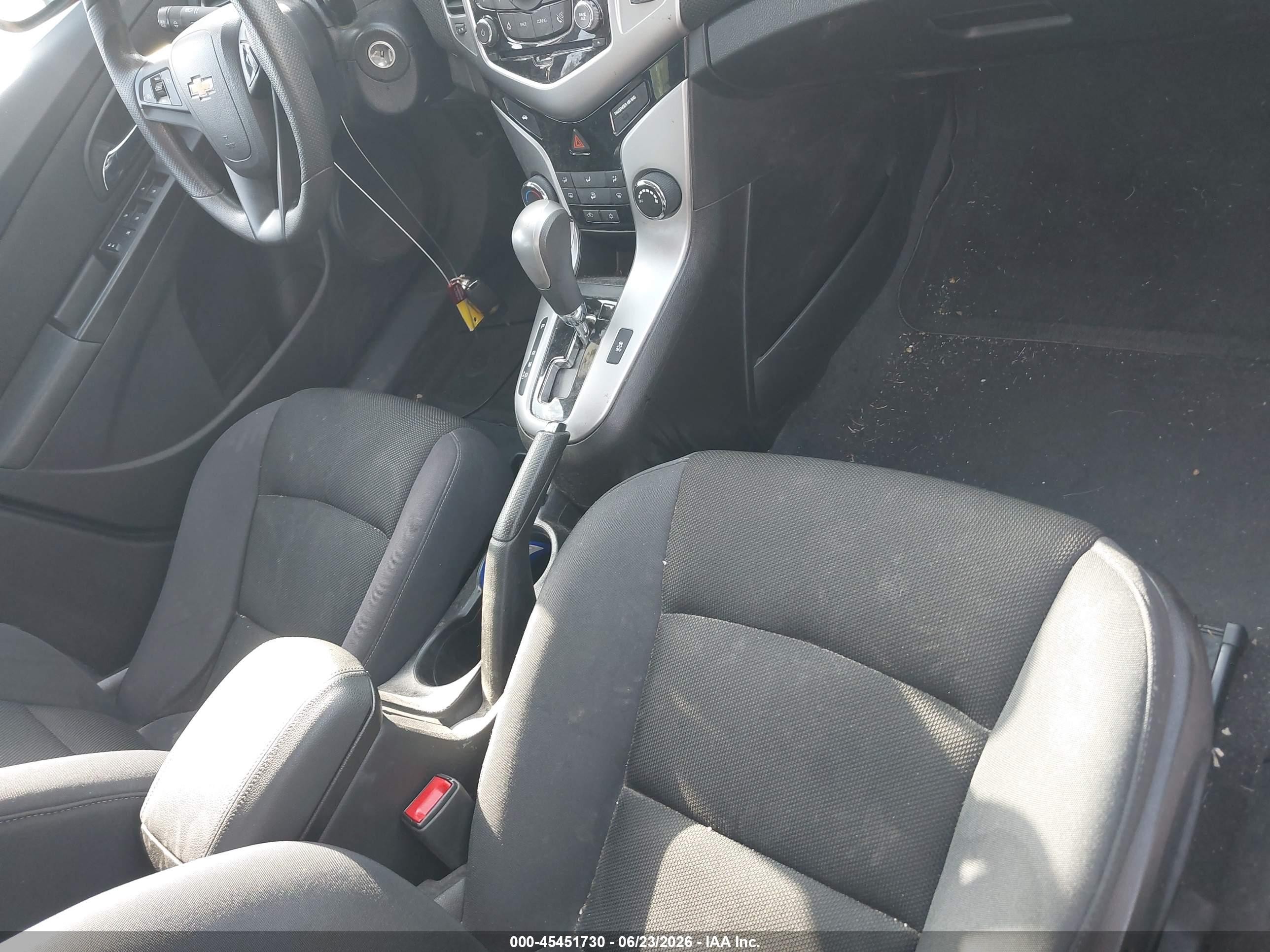 2015 Chevrolet Cruze 1lt Auto Maroon vin: 1G1PC5SB3F7261102