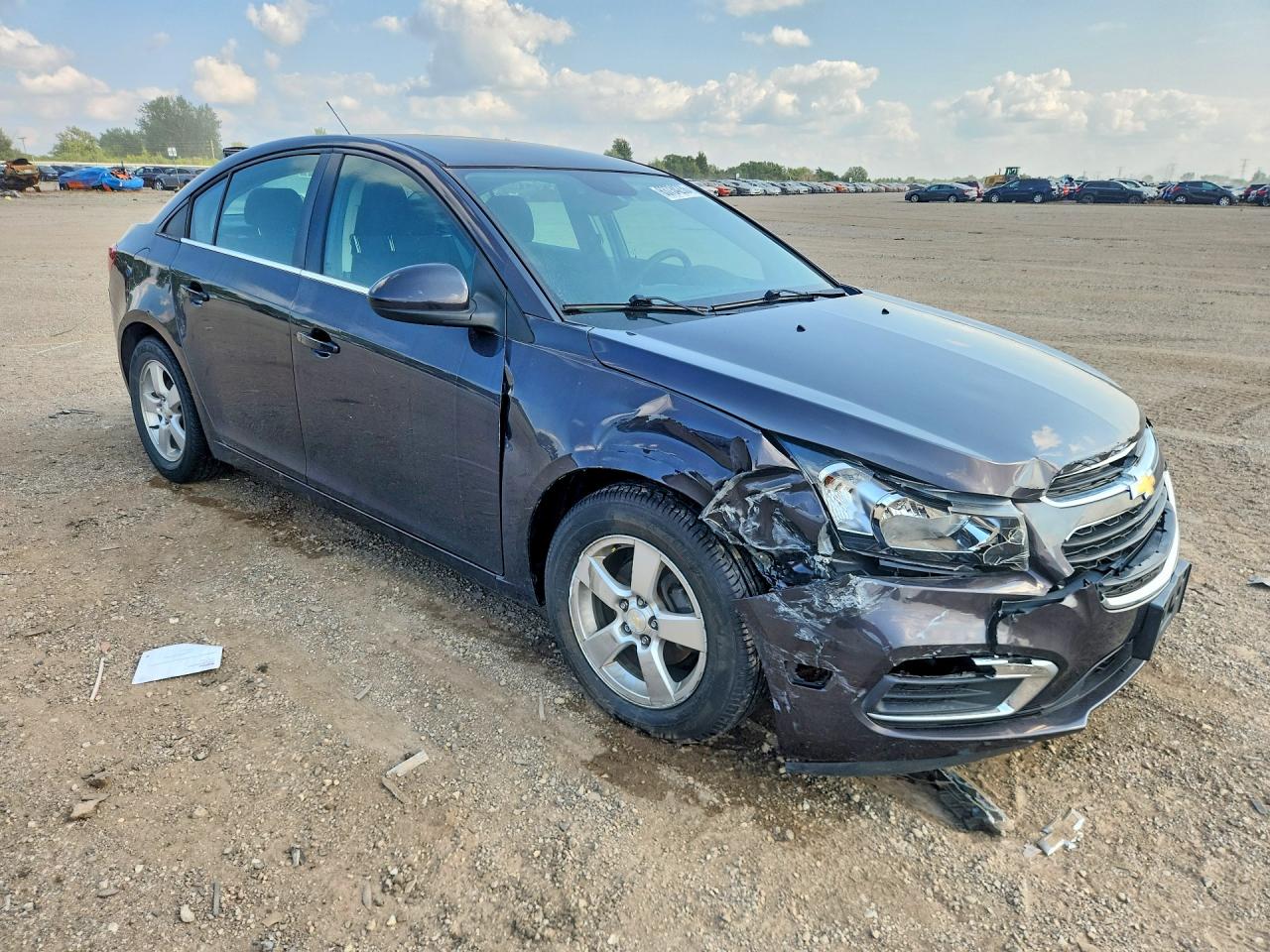 2015 Chevrolet Cruze Lt Gray vin: 1G1PC5SB3F7268874