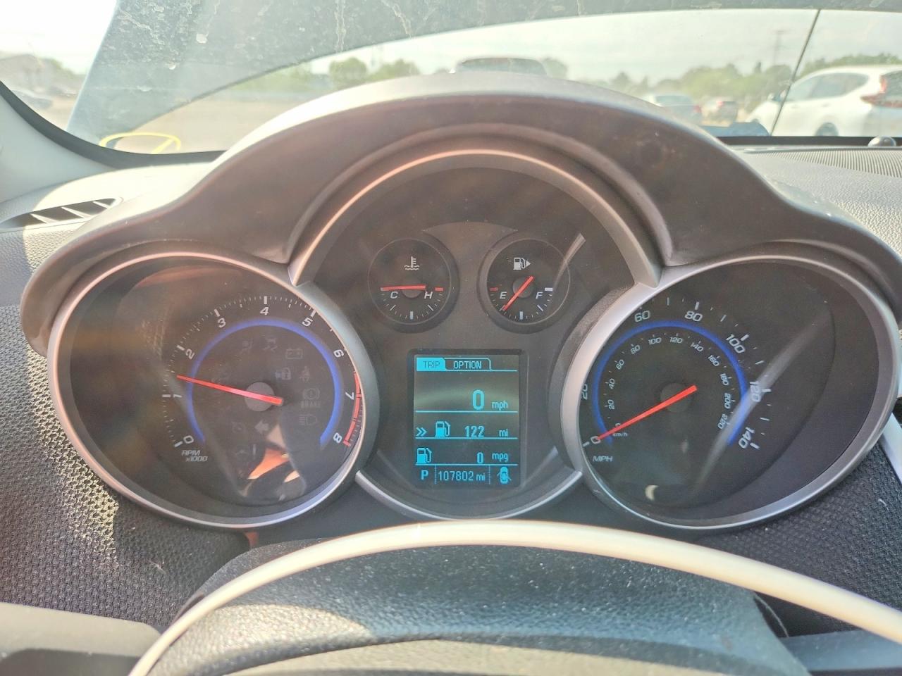 2015 Chevrolet Cruze Lt Gray vin: 1G1PC5SB3F7268874