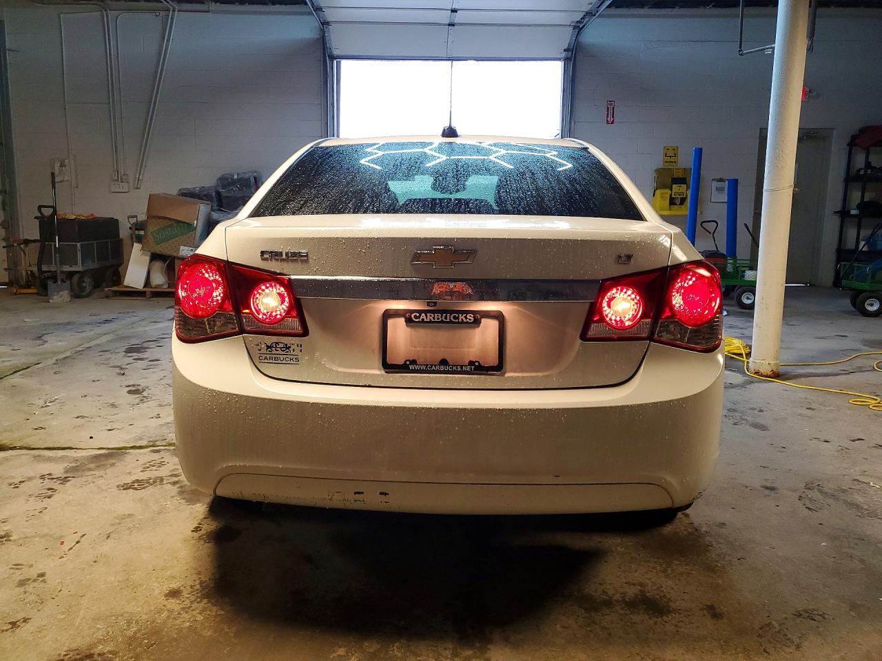 2015 Chevrolet Cruze Lt White vin: 1G1PC5SB3F7270799