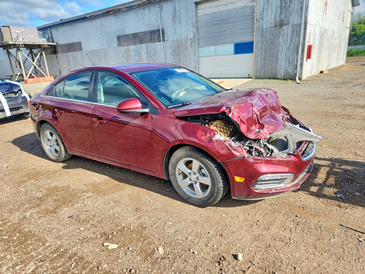 2015 Chevrolet Cruze Lt Burgundy vin: 1G1PC5SB3F7282273