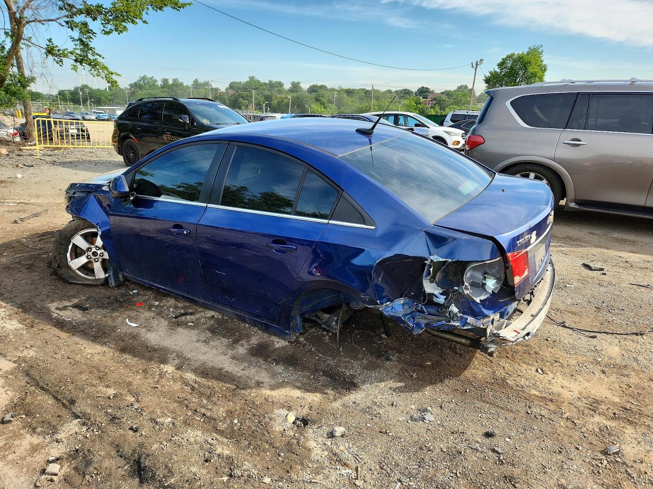 2013 Chevrolet Cruze Lt Синий vin: 1G1PC5SB4D7148112