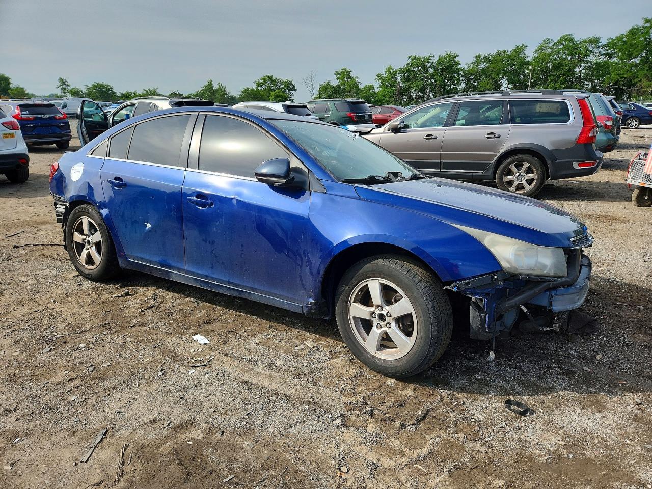 2013 Chevrolet Cruze Lt Синий vin: 1G1PC5SB4D7148112