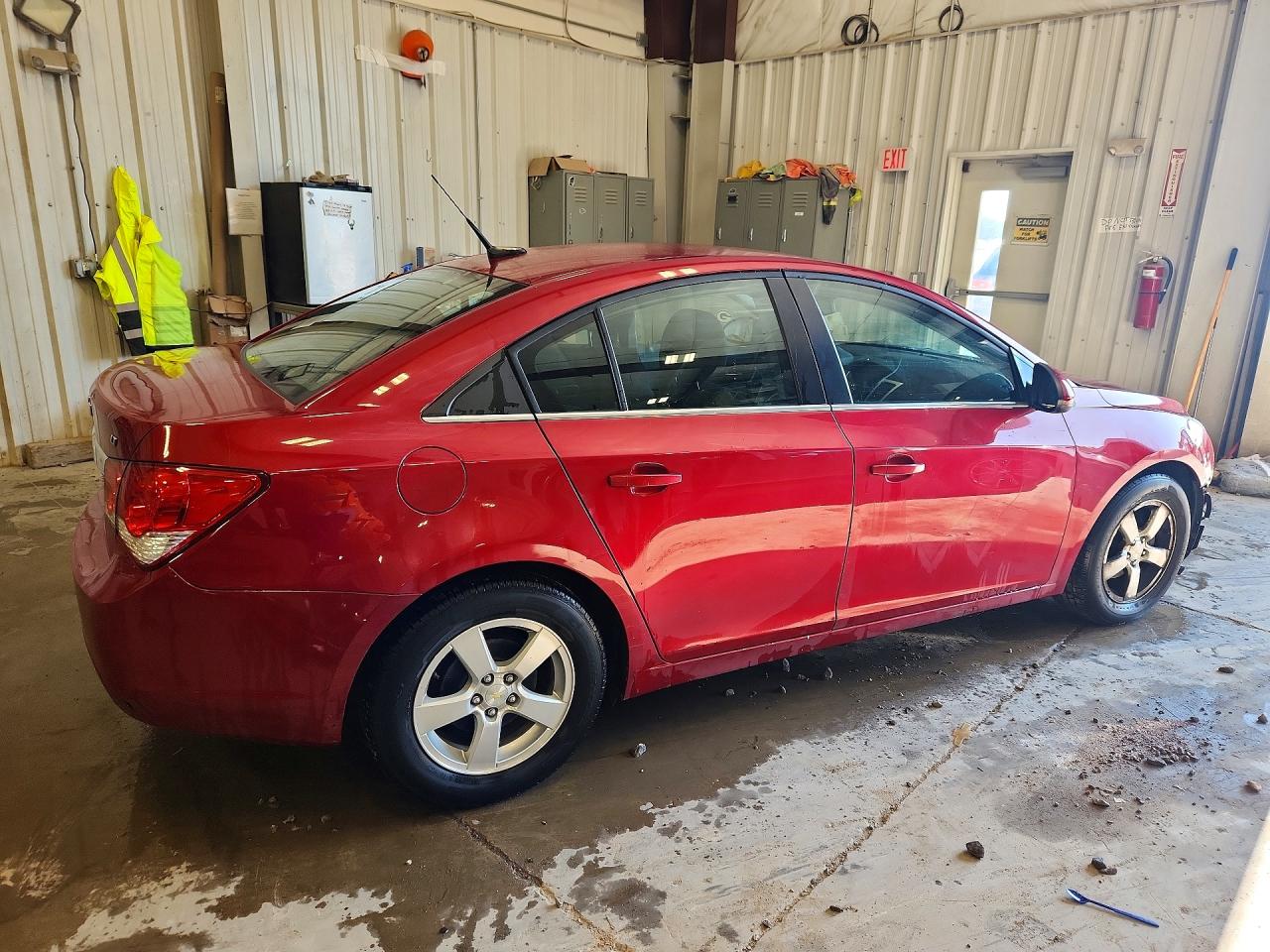 2013 Chevrolet Cruze Lt Burgundy vin: 1G1PC5SB4D7177626