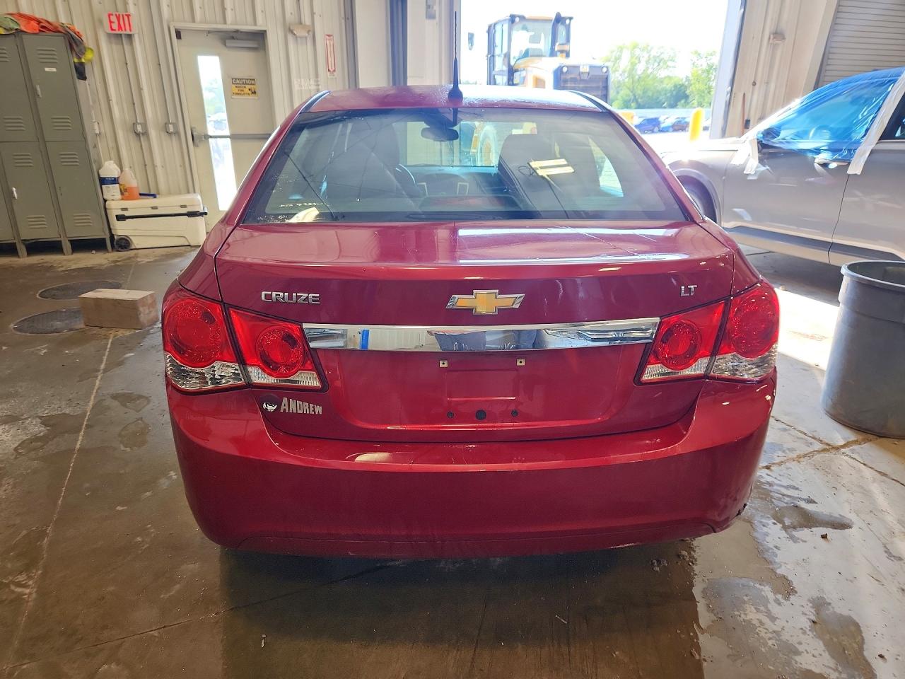 2013 Chevrolet Cruze Lt Burgundy vin: 1G1PC5SB4D7177626