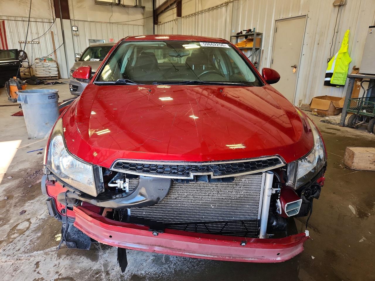 2013 Chevrolet Cruze Lt Burgundy vin: 1G1PC5SB4D7177626