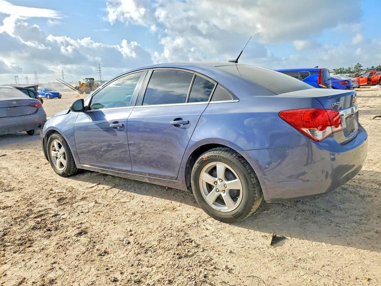 2013 Chevrolet Cruze Lt Blue vin: 1G1PC5SB4D7197519