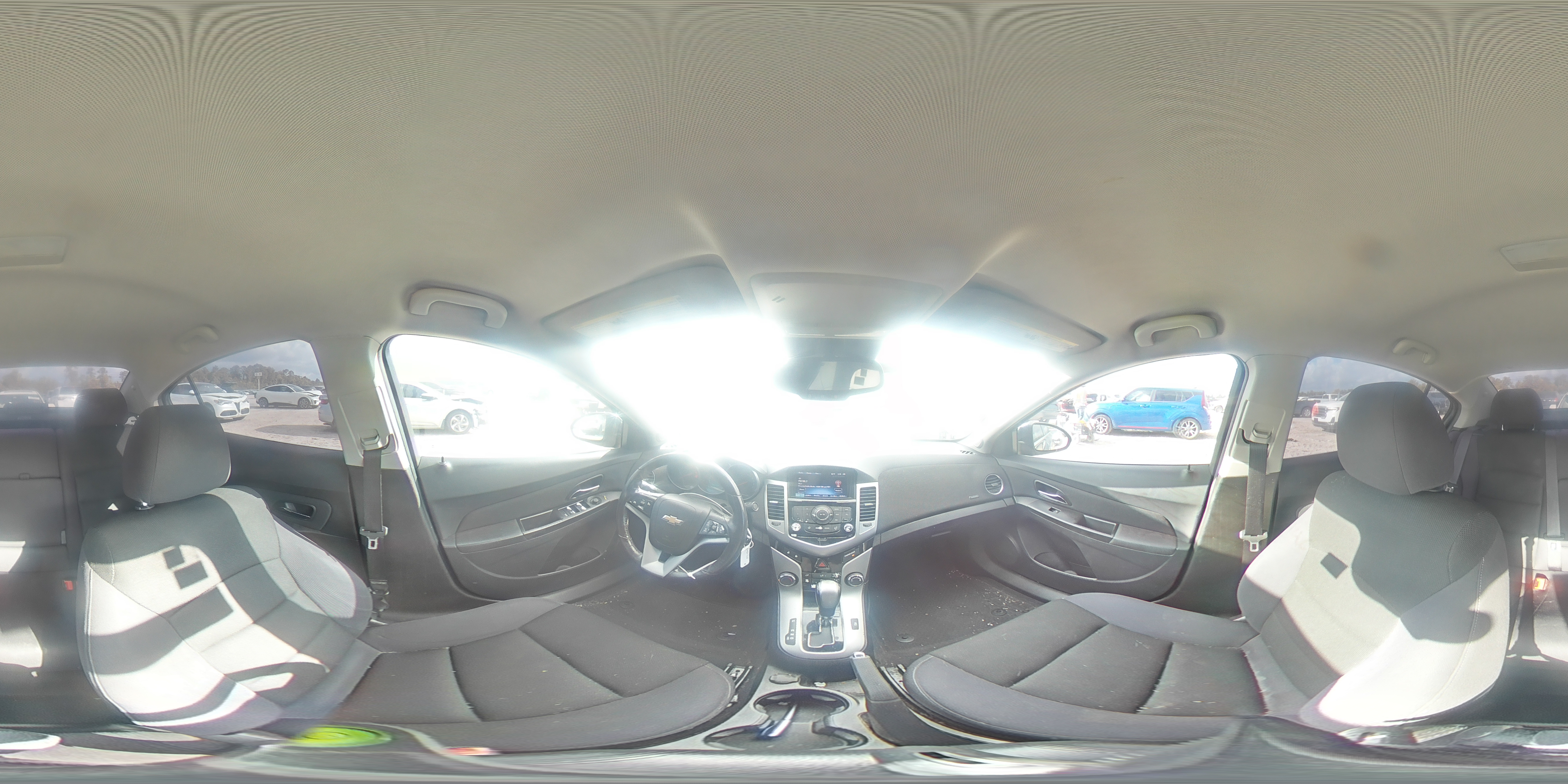 2013 Chevrolet Cruze Lt Blue vin: 1G1PC5SB4D7197519