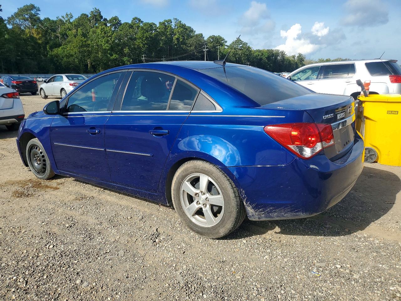 2013 Chevrolet Cruze Lt Blue vin: 1G1PC5SB4D7208373