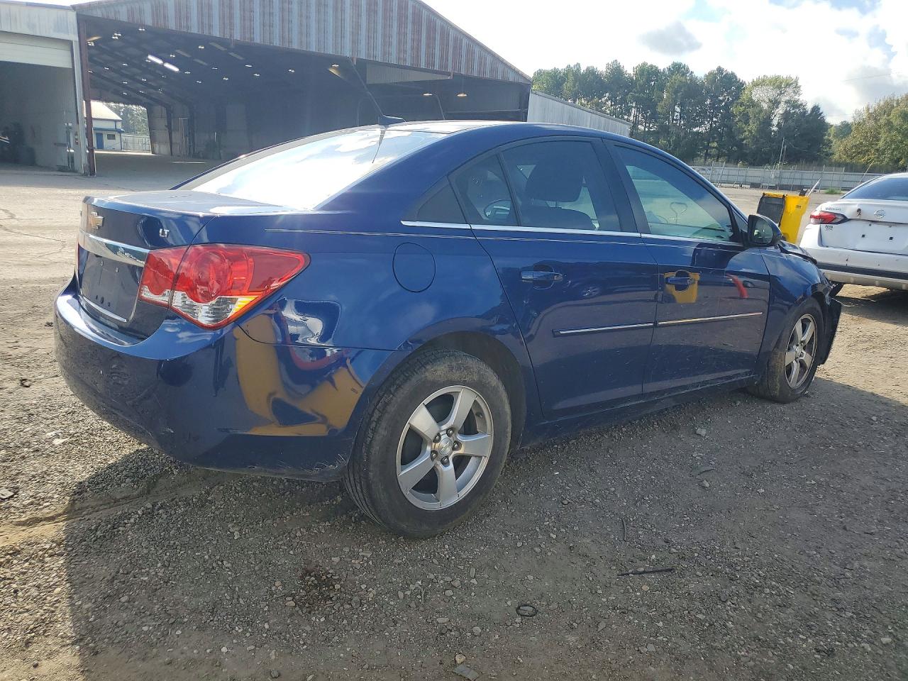 2013 Chevrolet Cruze Lt Blue vin: 1G1PC5SB4D7208373