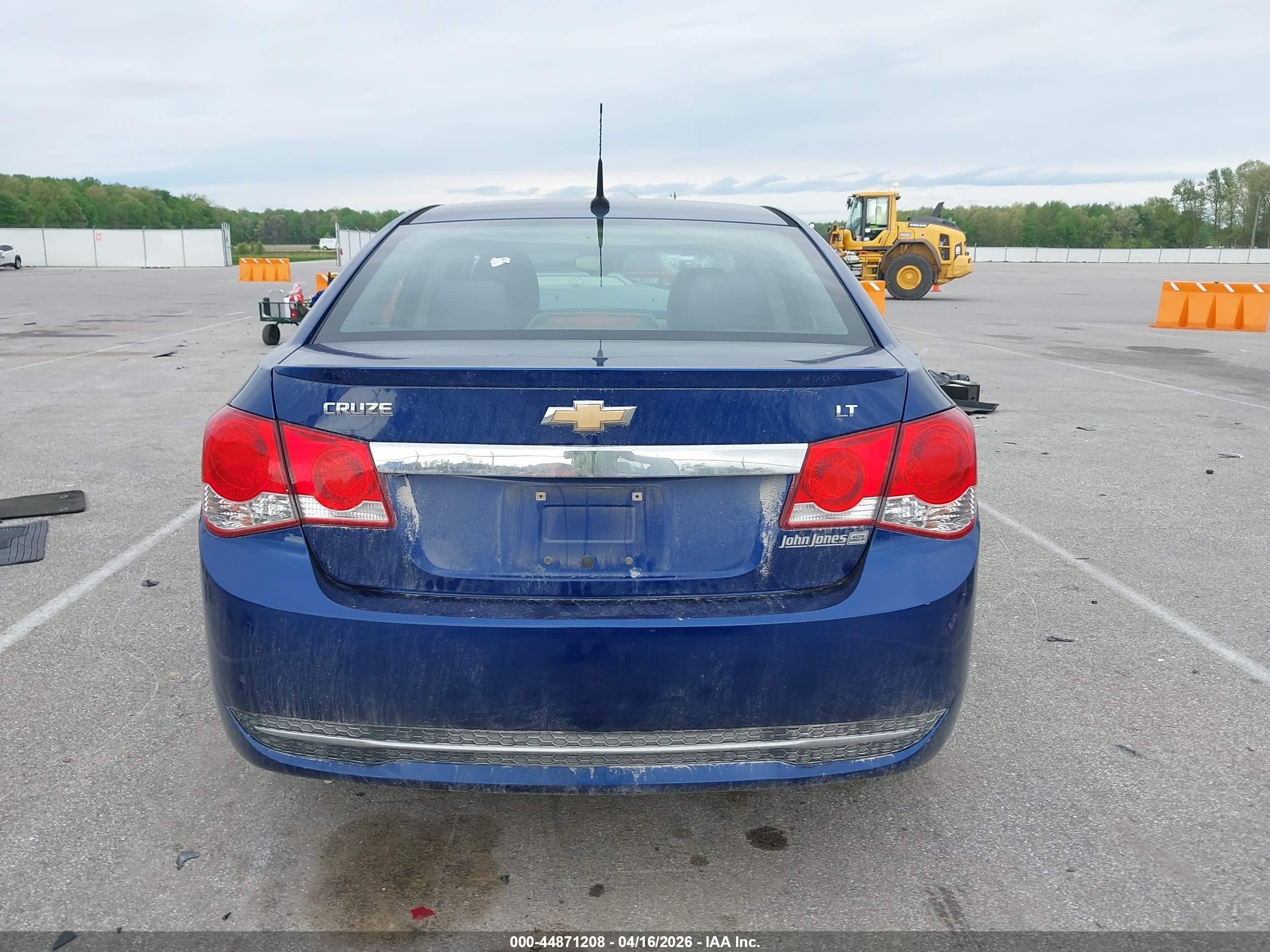 2013 Chevrolet Cruze 1lt Auto Blue vin: 1G1PC5SB4D7216327
