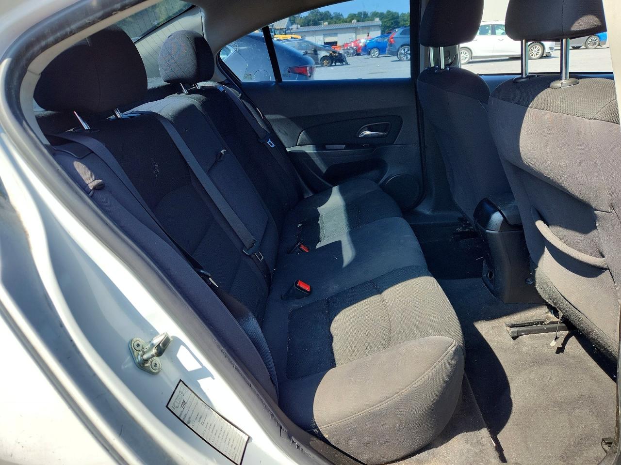 2013 Chevrolet Cruze Lt White vin: 1G1PC5SB4D7224105