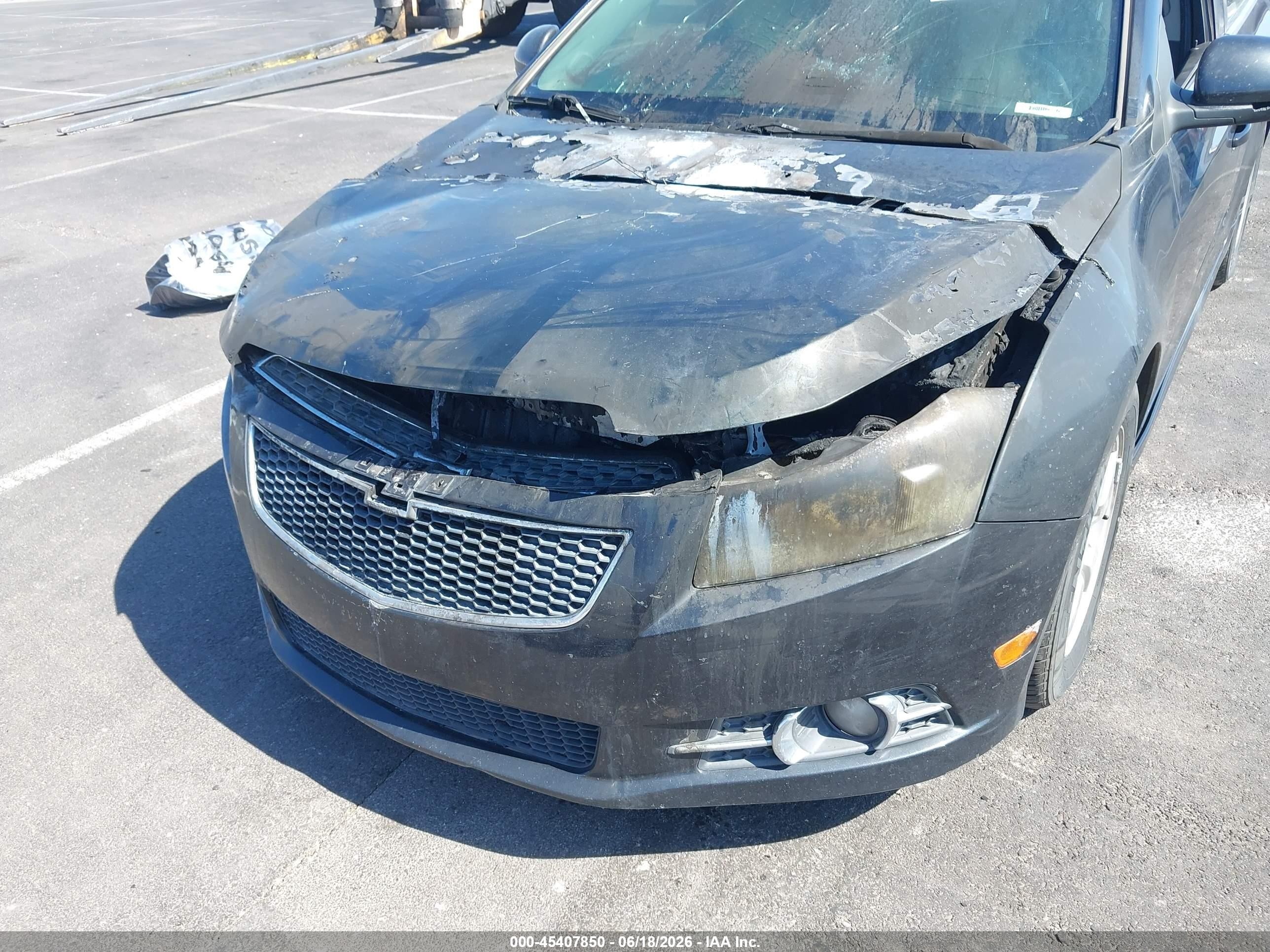 2013 Chevrolet Cruze 1lt Auto Black vin: 1G1PC5SB4D7237534