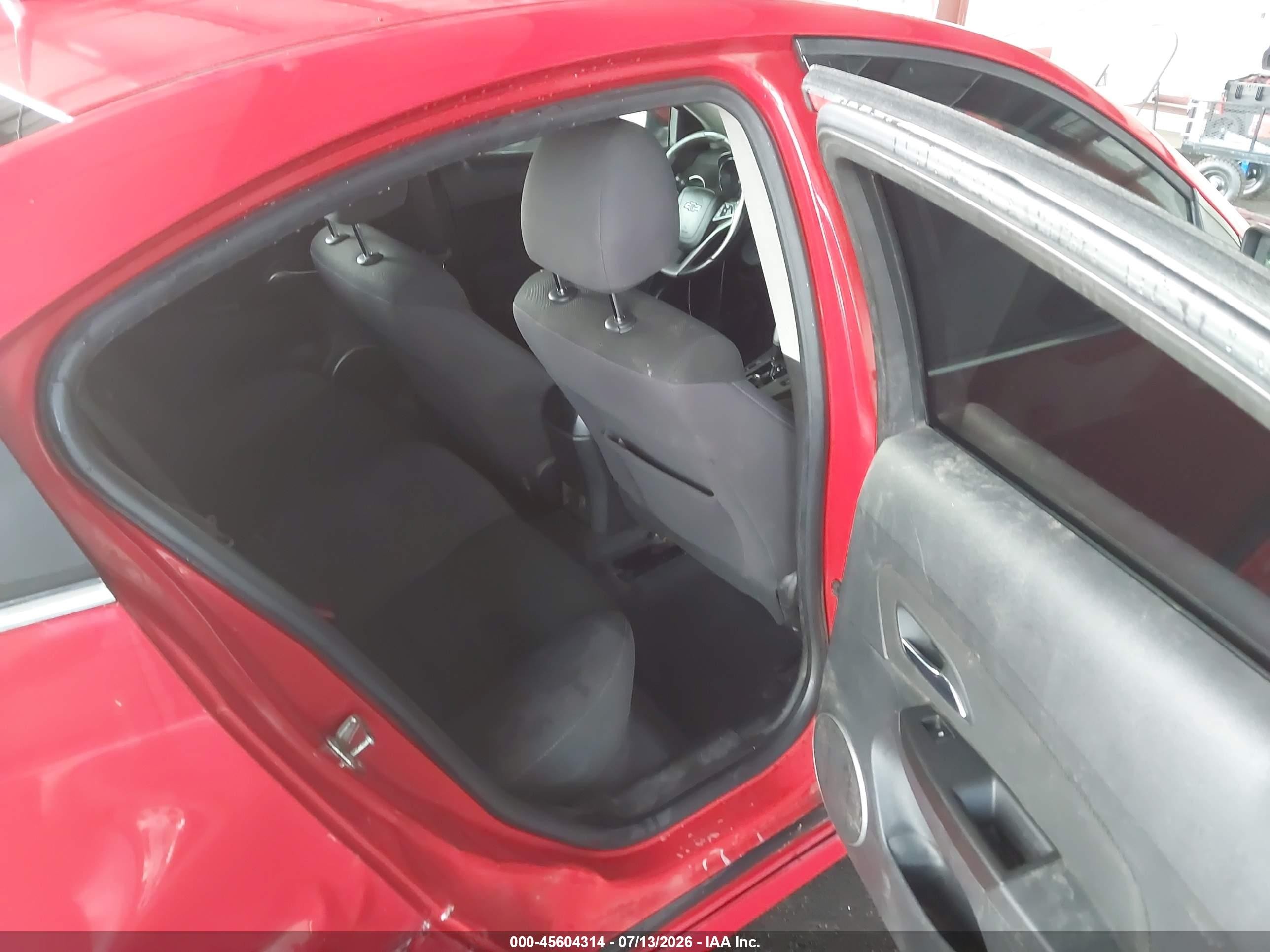 2013 Chevrolet Cruze 1lt Auto Красный vin: 1G1PC5SB4D7292405