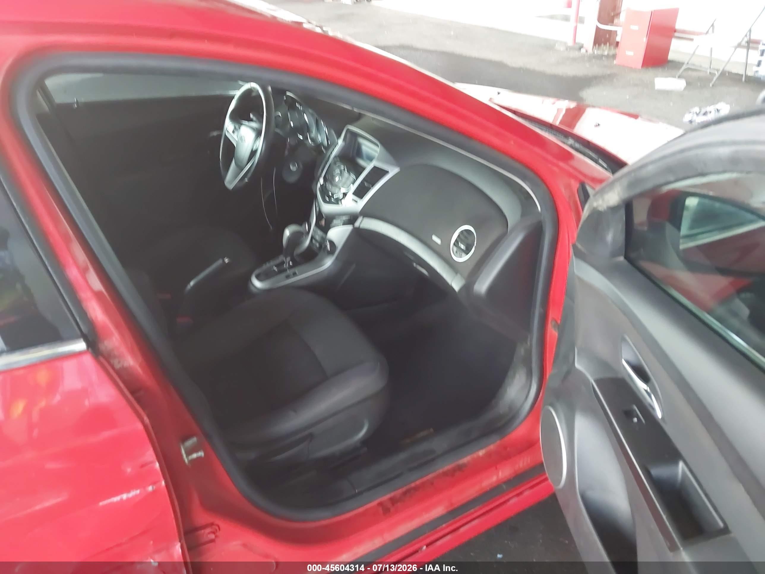 2013 Chevrolet Cruze 1lt Auto Красный vin: 1G1PC5SB4D7292405