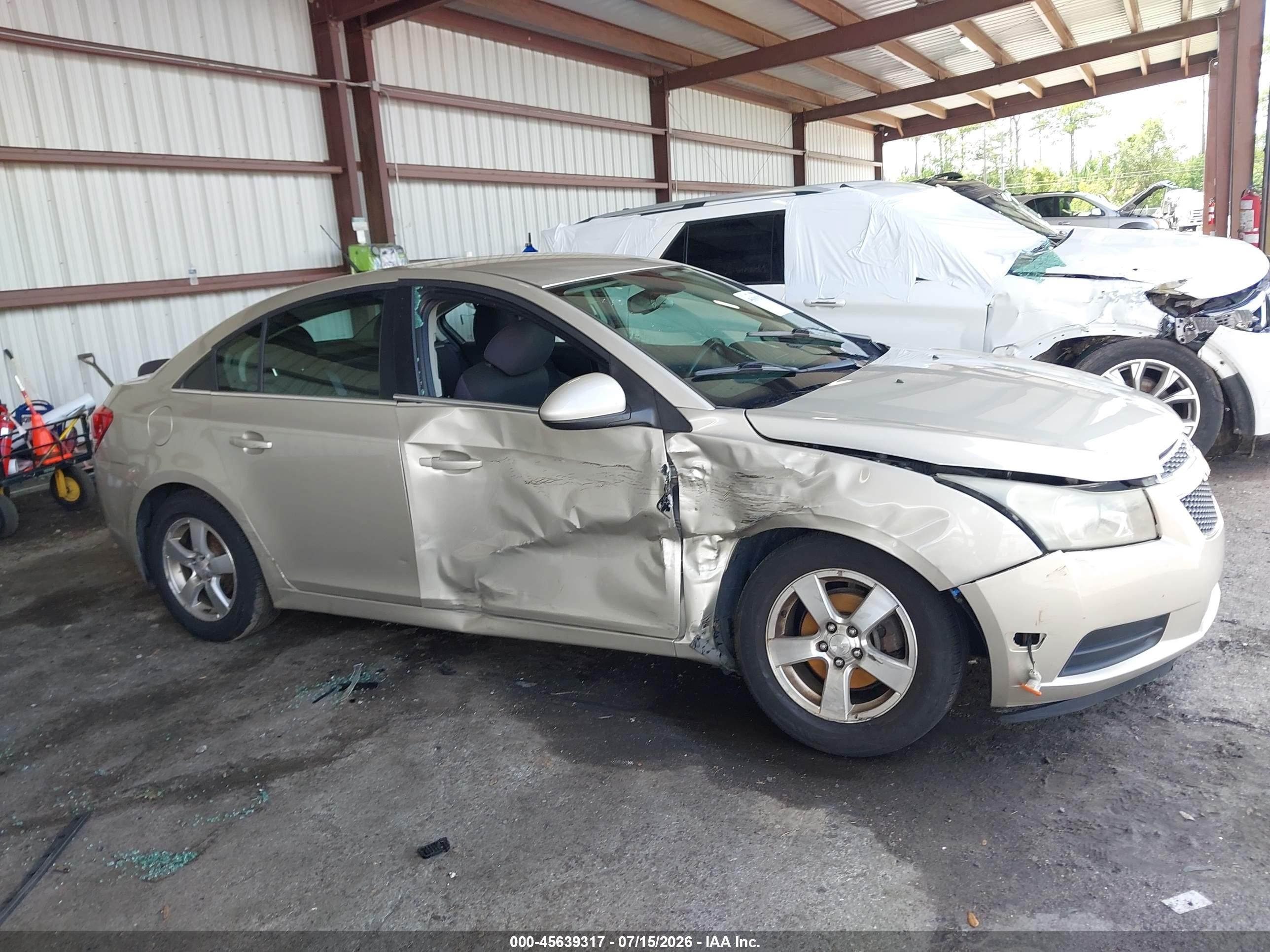 2013 Chevrolet Cruze 1lt Auto Brown vin: 1G1PC5SB4D7311745