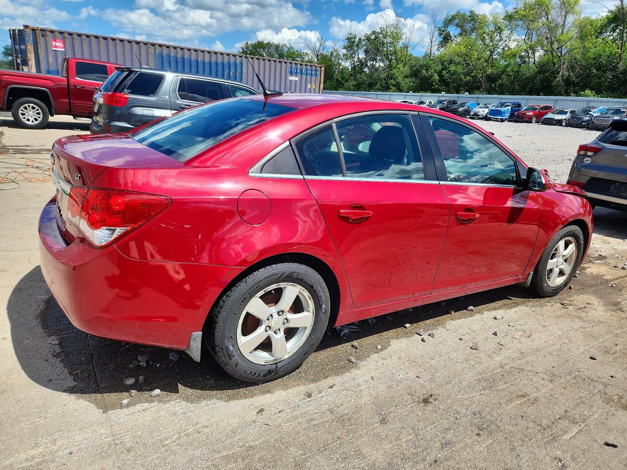 2013 Chevrolet Cruze Lt Maroon vin: 1G1PC5SB4D7329422
