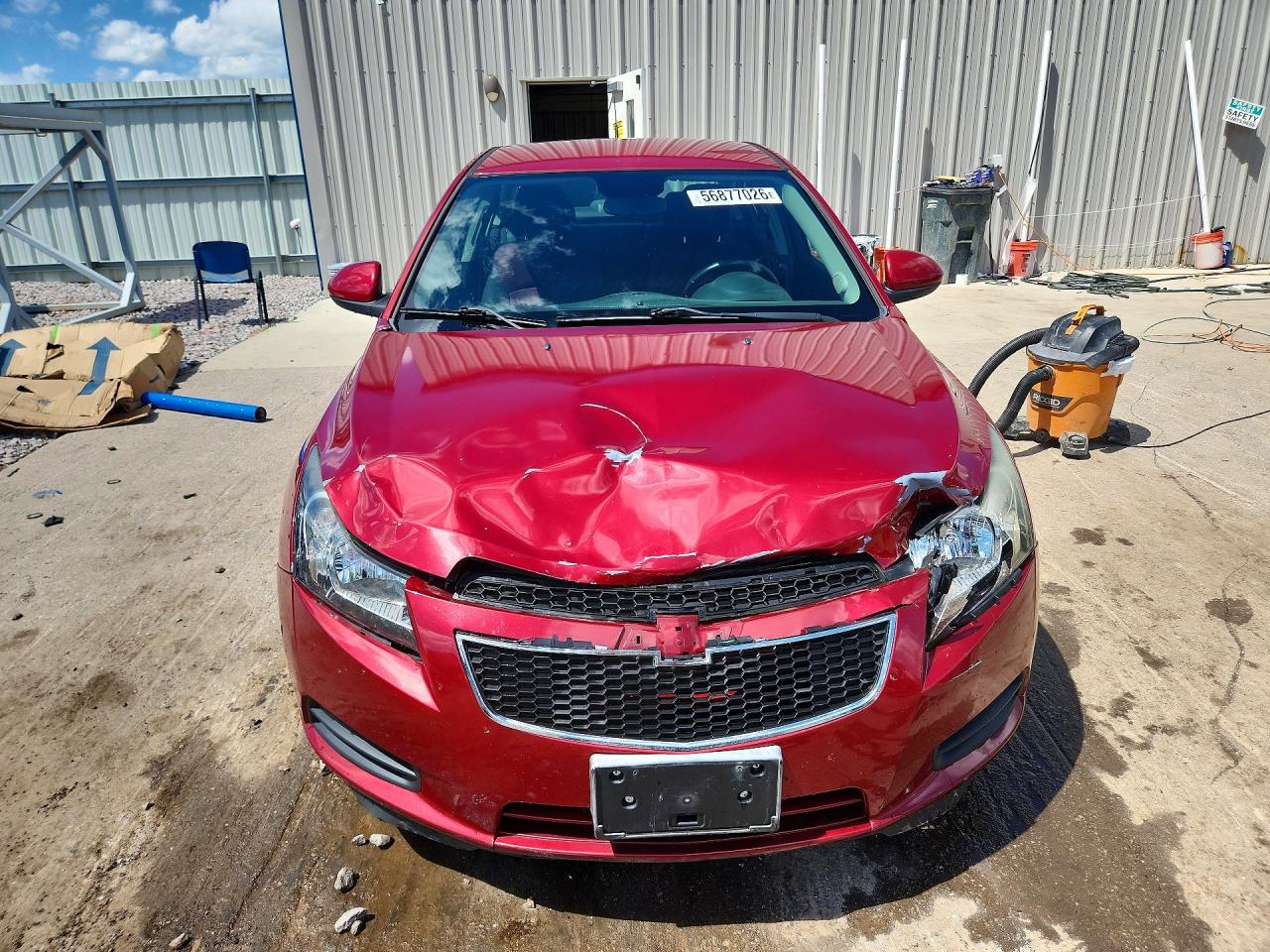 2013 Chevrolet Cruze Lt Maroon vin: 1G1PC5SB4D7329422