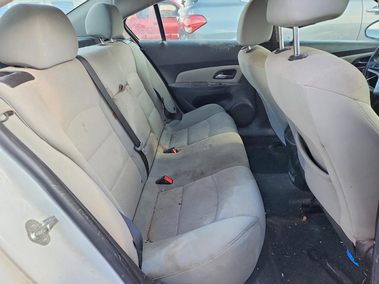 2014 Chevrolet Cruze Lt White vin: 1G1PC5SB4E7108517