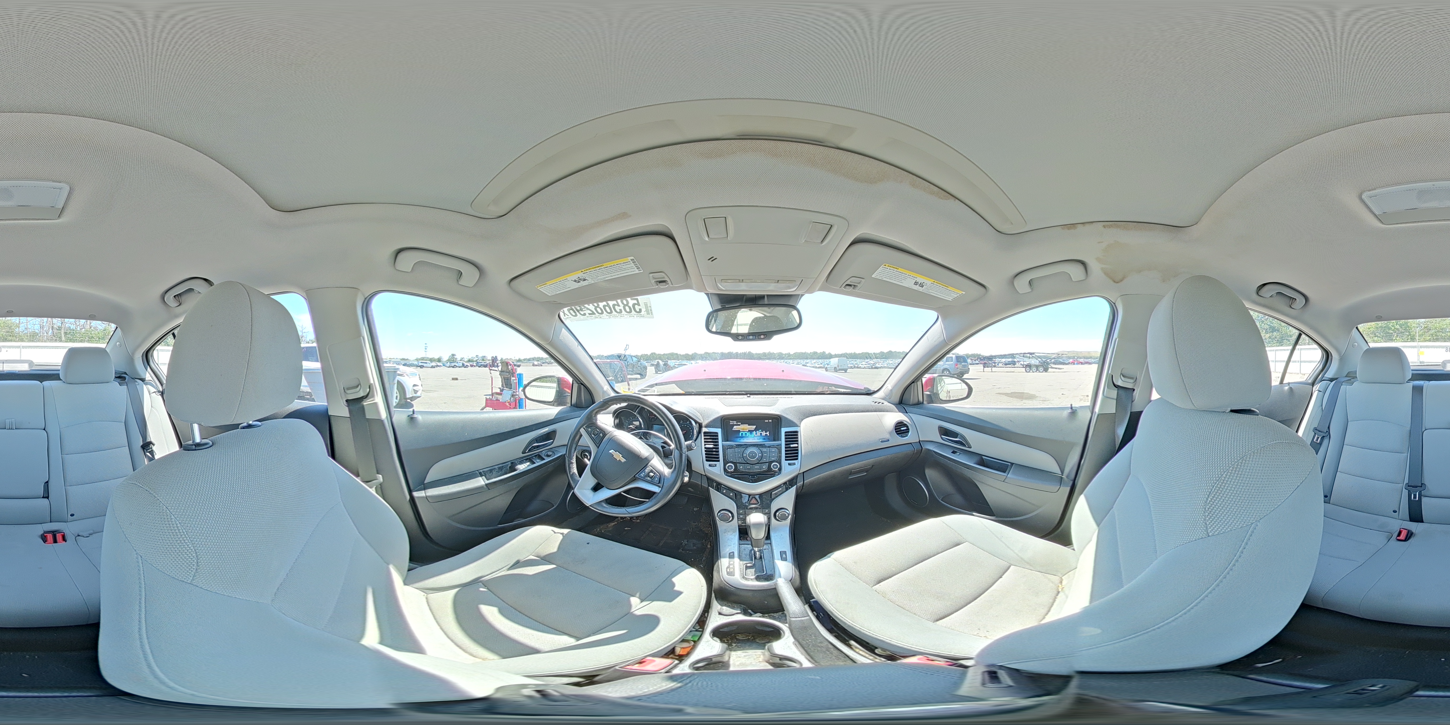 2014 Chevrolet Cruze Lt Red vin: 1G1PC5SB4E7110588