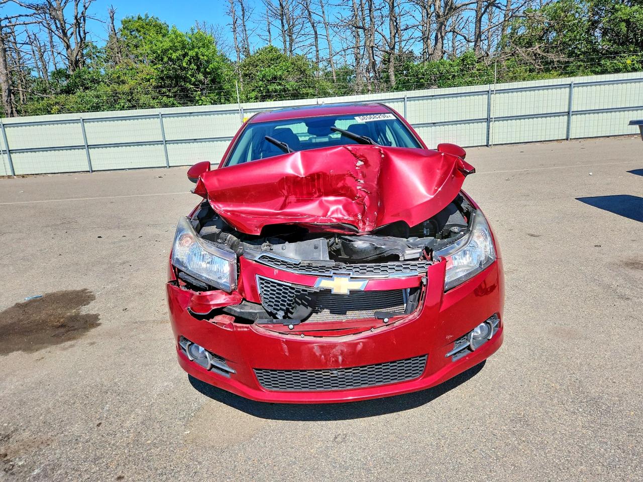 2014 Chevrolet Cruze Lt Red vin: 1G1PC5SB4E7110588