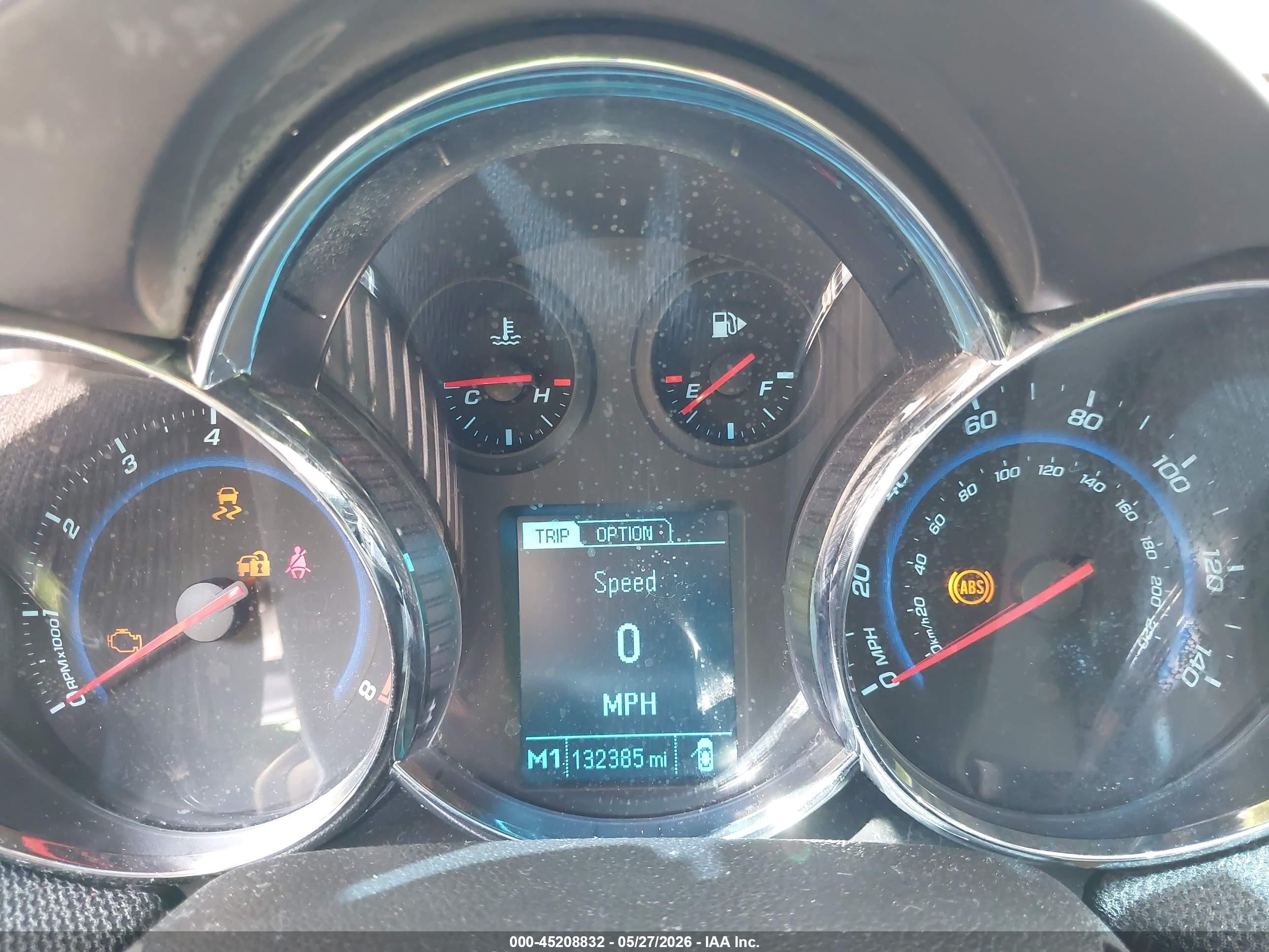 2014 Chevrolet Cruze 1lt Auto Navy vin: 1G1PC5SB4E7137368