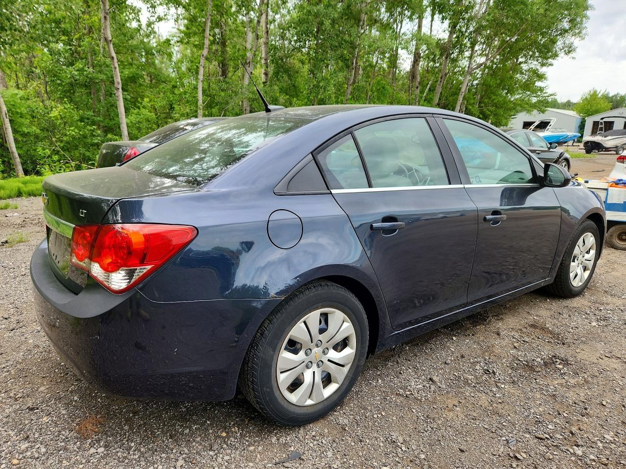 2014 Chevrolet Cruze Lt Blue vin: 1G1PC5SB4E7160407