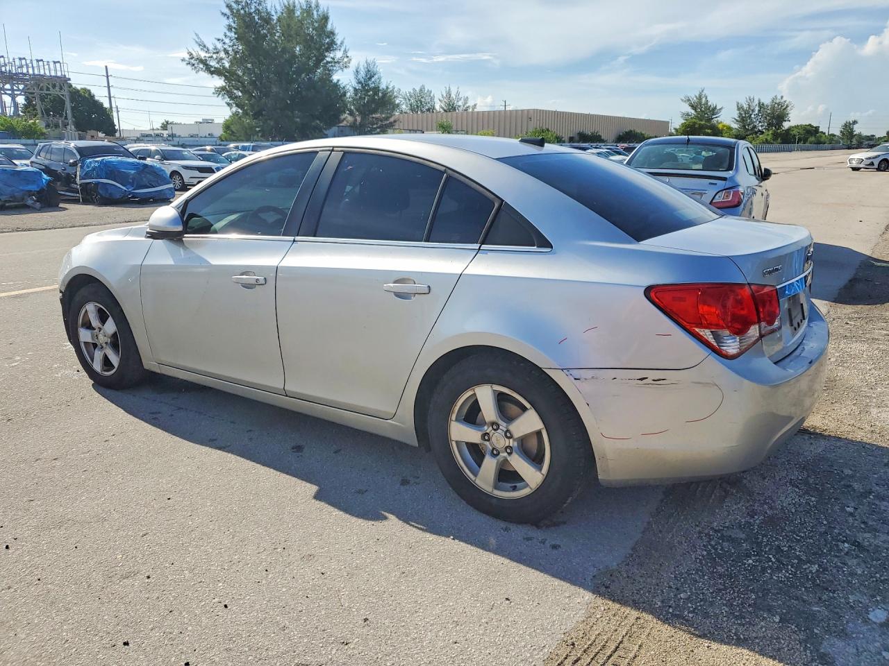 2014 Chevrolet Cruze Lt Silver vin: 1G1PC5SB4E7161279
