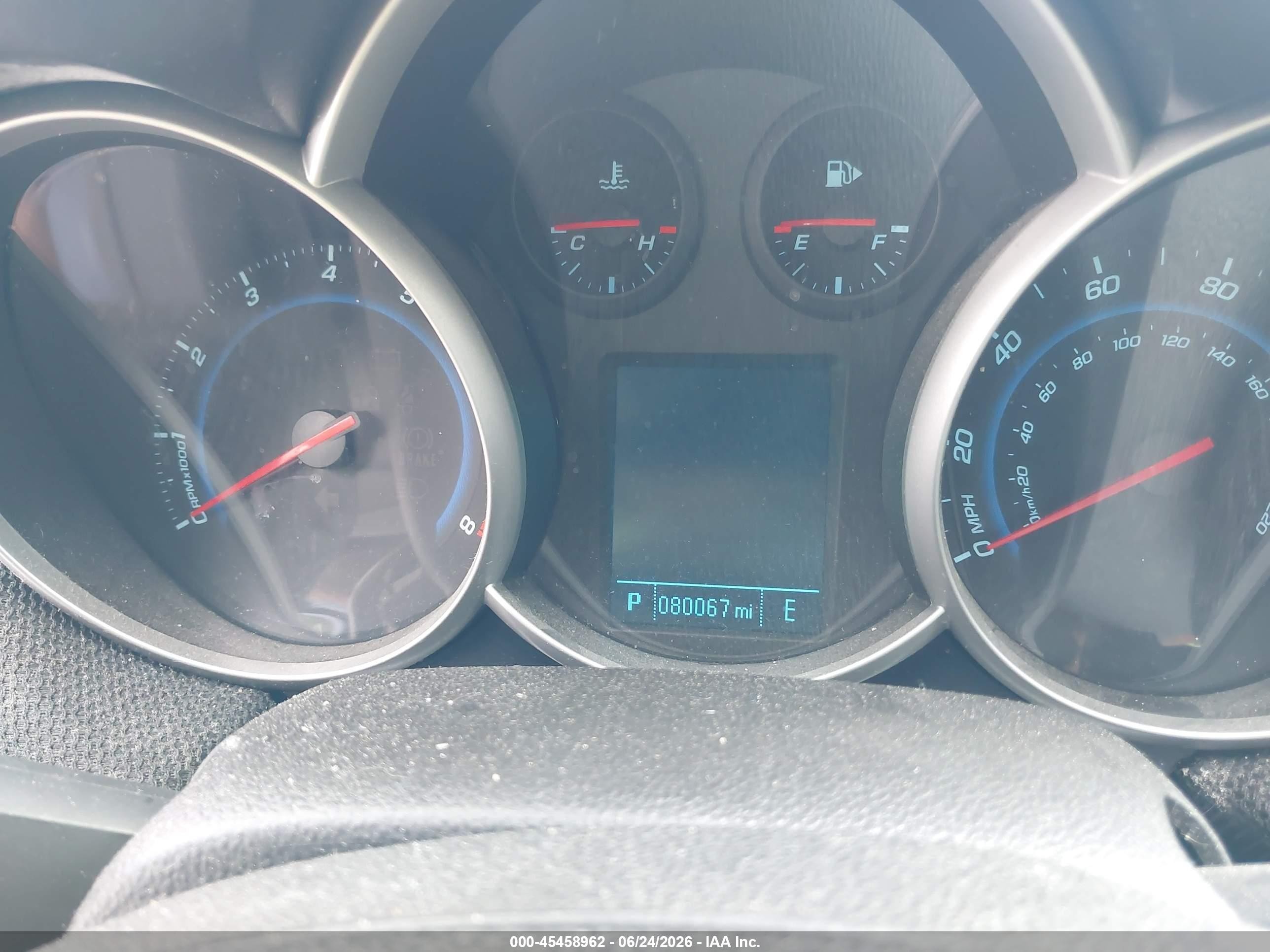 2014 Chevrolet Cruze 1lt Auto Blue vin: 1G1PC5SB4E7172900