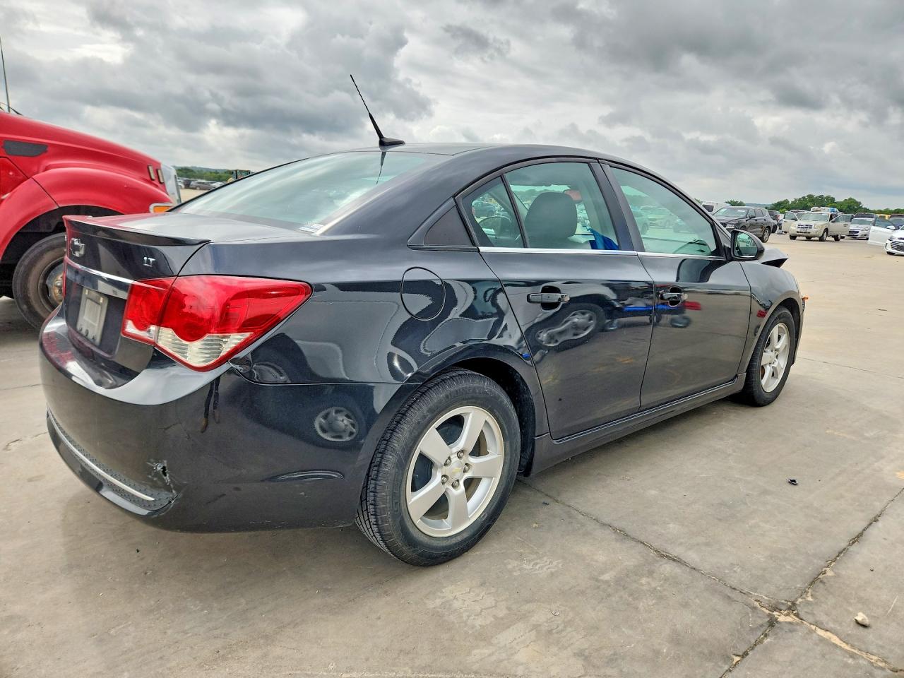 2014 Chevrolet Cruze Lt Black vin: 1G1PC5SB4E7176493