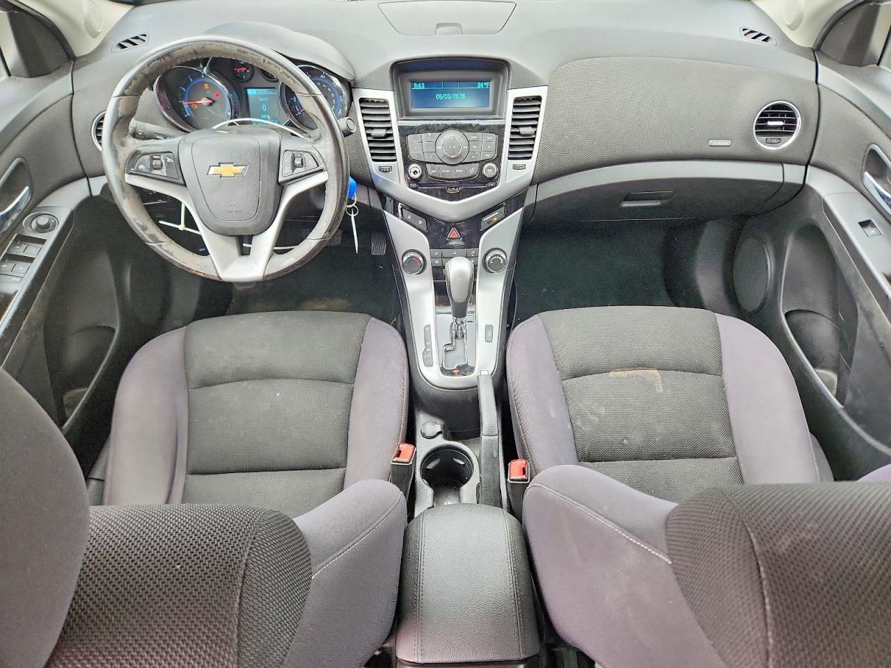 2014 Chevrolet Cruze Lt Black vin: 1G1PC5SB4E7176493