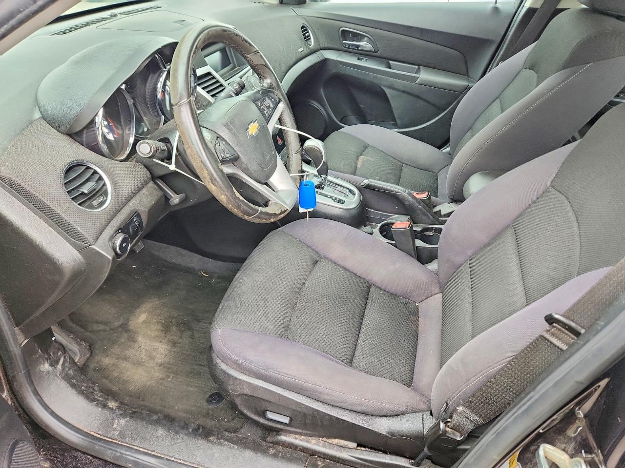 2014 Chevrolet Cruze Lt Black vin: 1G1PC5SB4E7176493