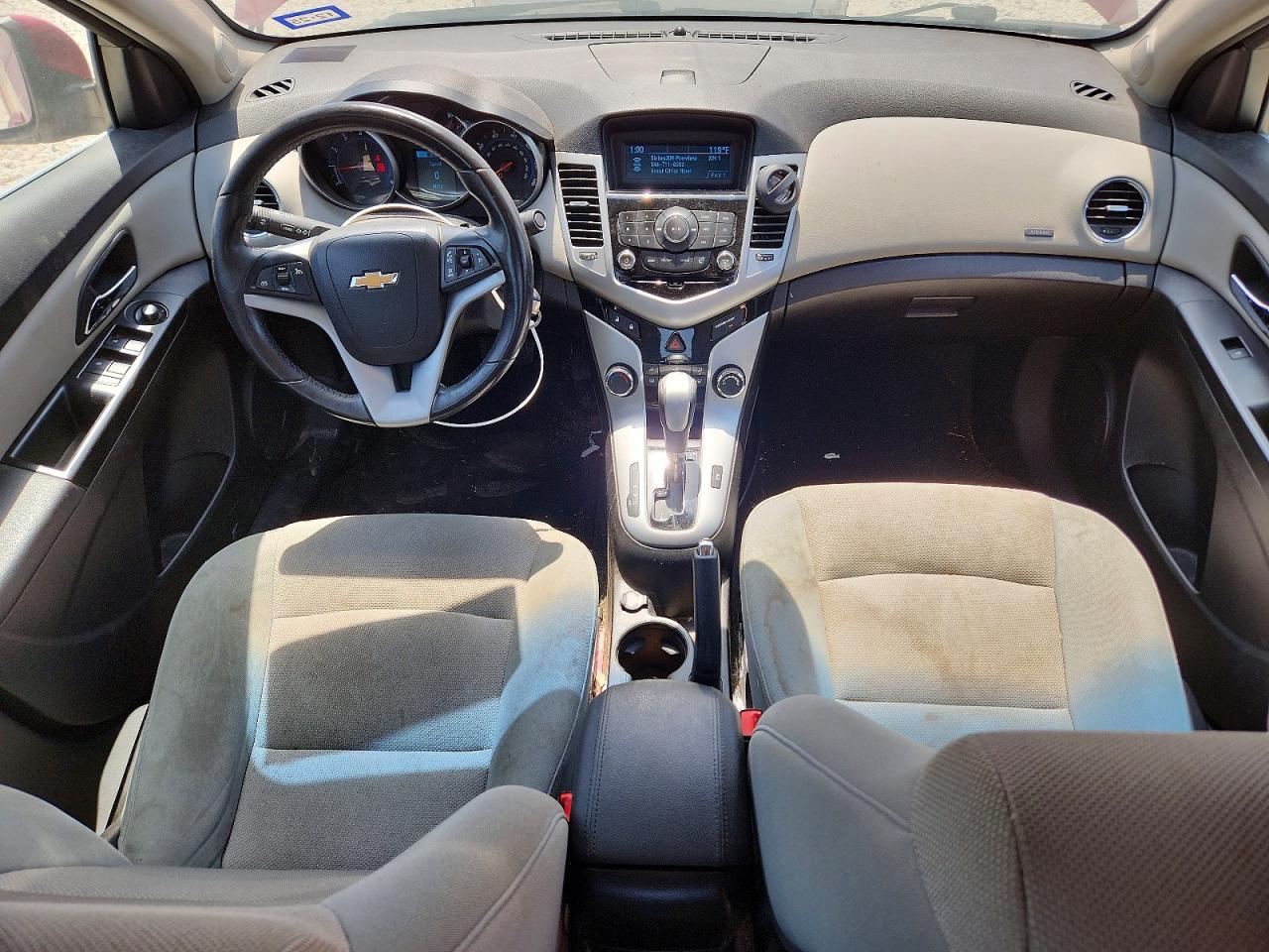 2014 Chevrolet Cruze Lt Red vin: 1G1PC5SB4E7184528