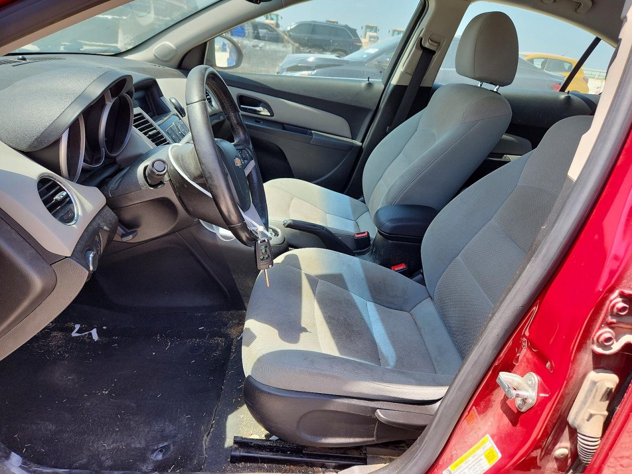 2014 Chevrolet Cruze Lt Red vin: 1G1PC5SB4E7184528