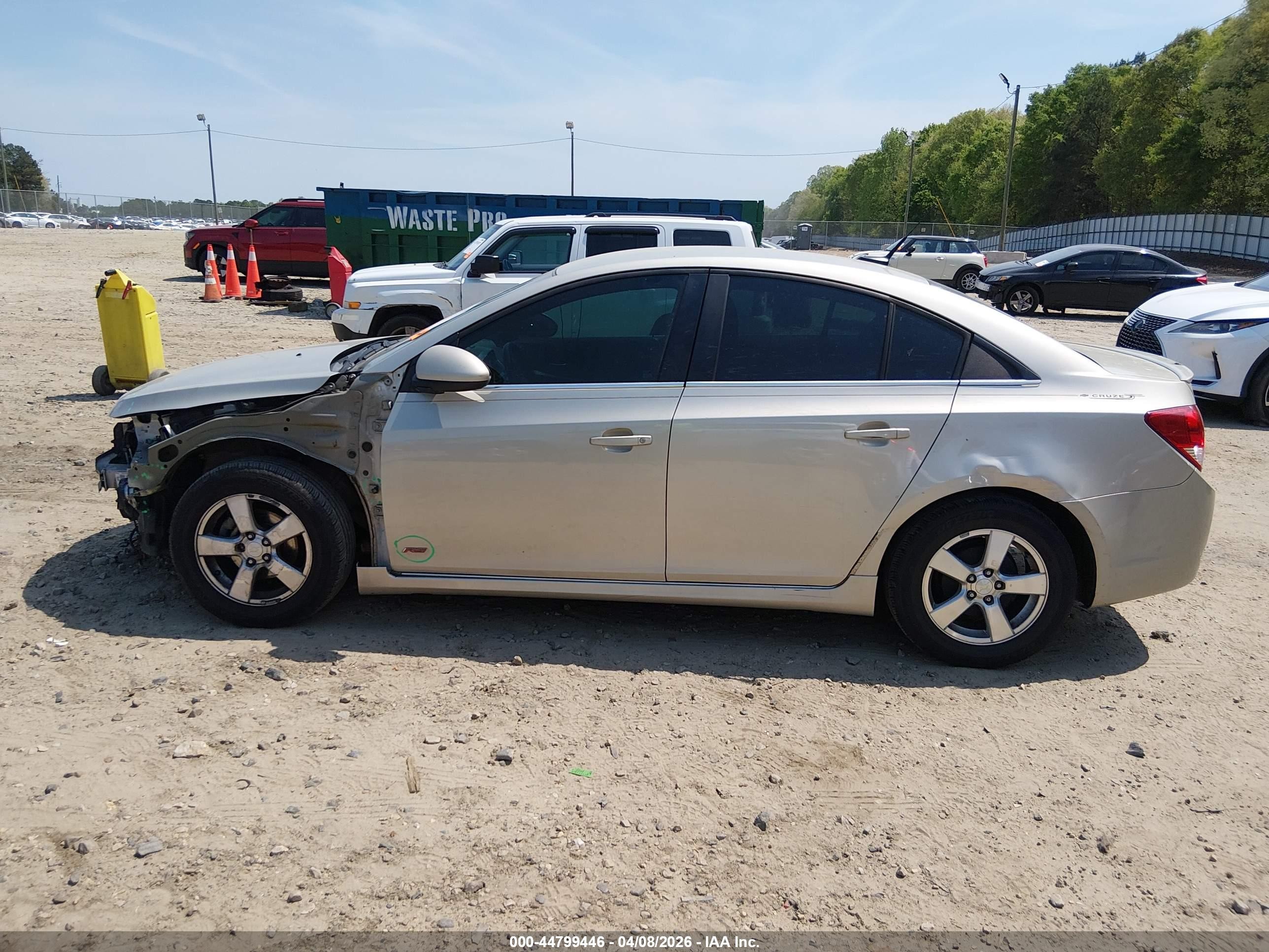 2014 Chevrolet Cruze 1lt Auto Gold vin: 1G1PC5SB4E7195092