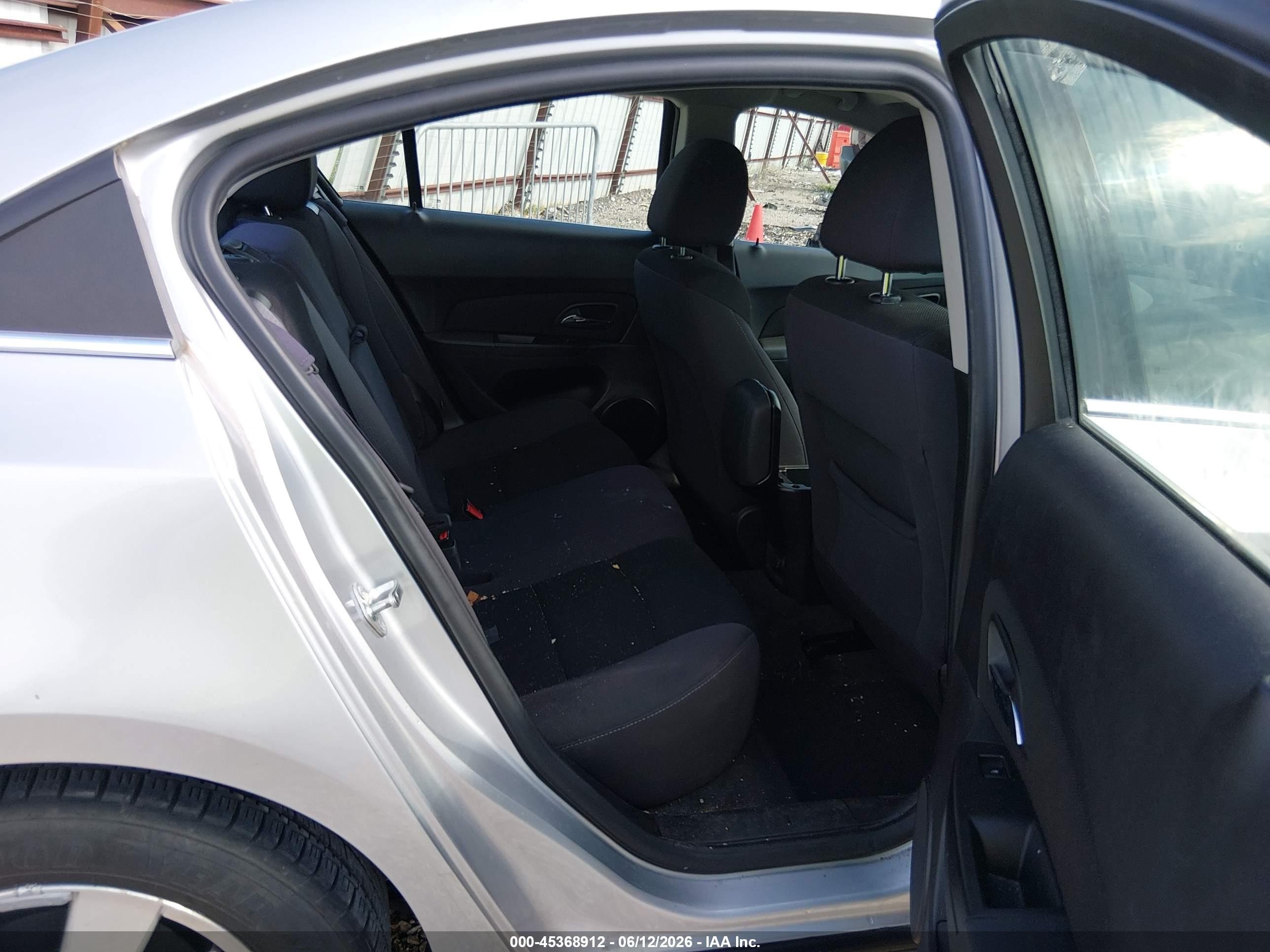 2014 Chevrolet Cruze 1lt Auto Silver vin: 1G1PC5SB4E7201263