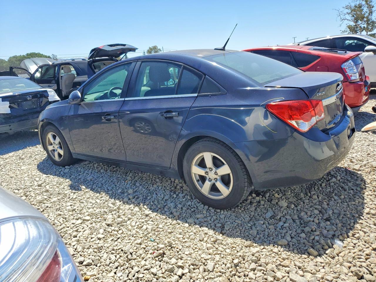2014 Chevrolet Cruze Lt Blue vin: 1G1PC5SB4E7238880