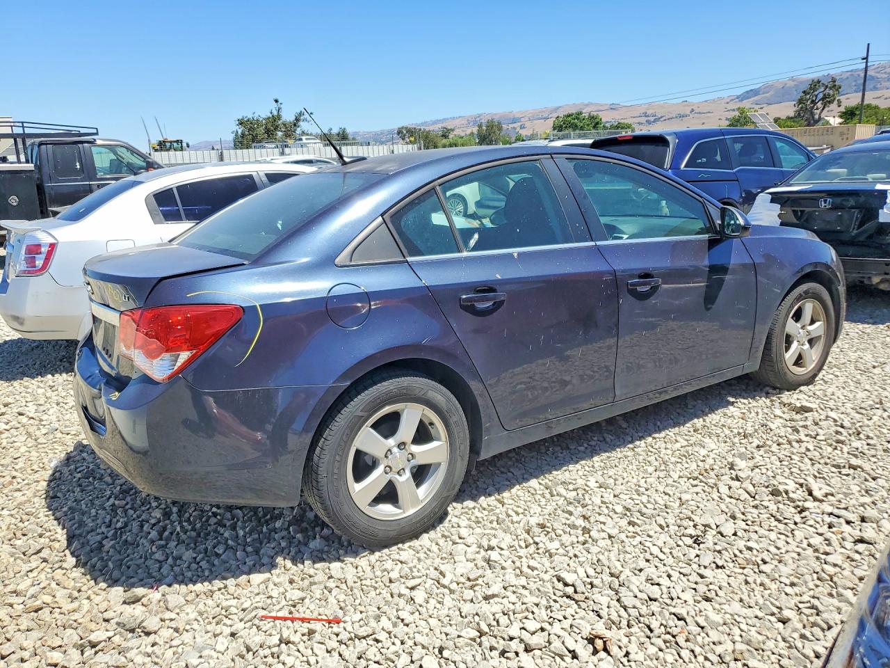 2014 Chevrolet Cruze Lt Blue vin: 1G1PC5SB4E7238880
