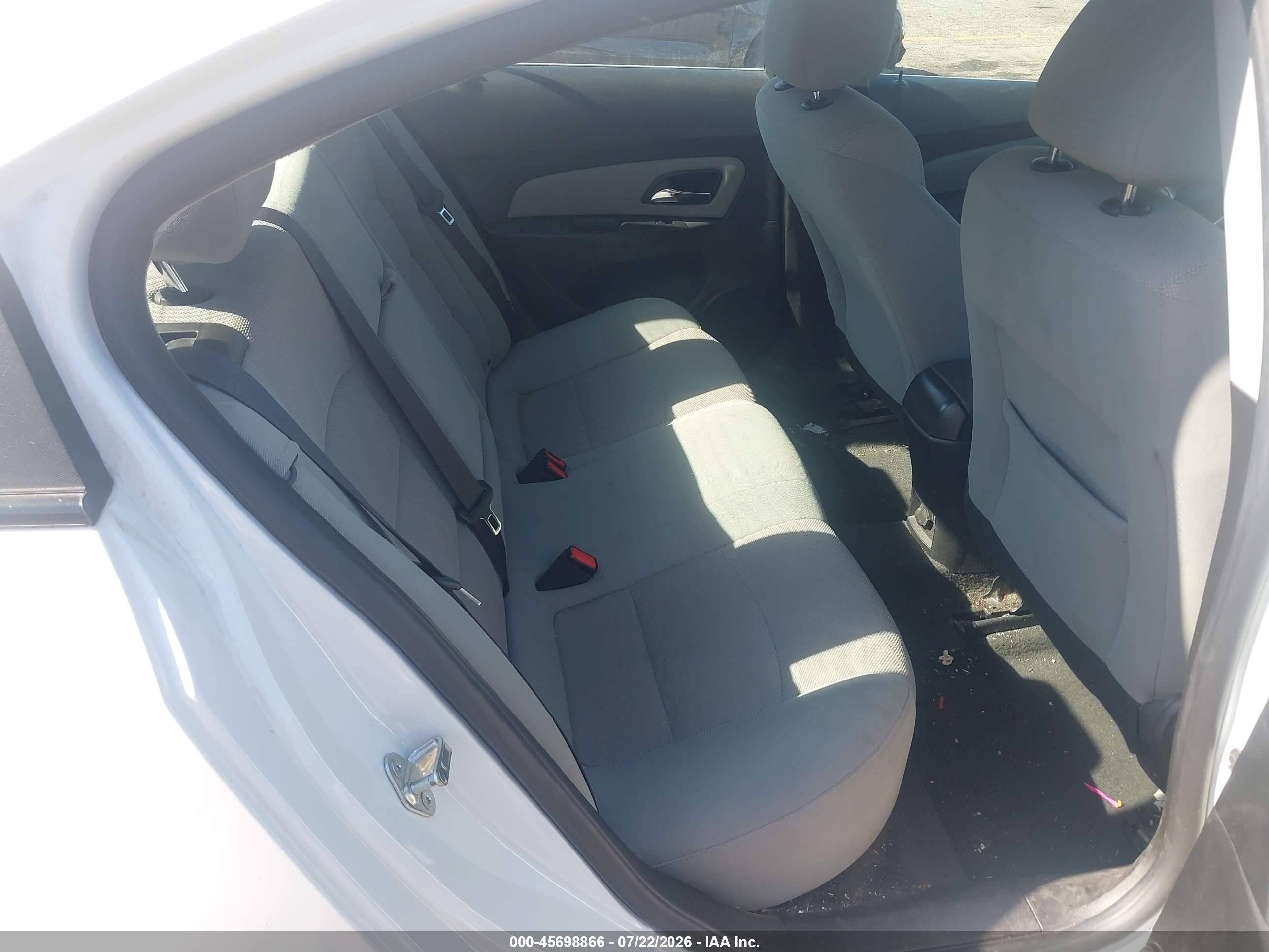 2014 Chevrolet Cruze 1lt Auto Белый vin: 1G1PC5SB4E7250298