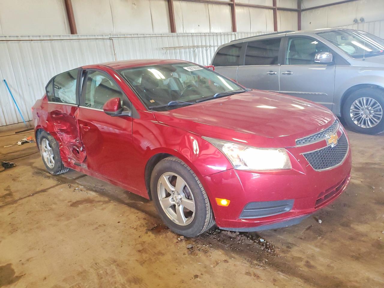 2014 Chevrolet Cruze Lt Red vin: 1G1PC5SB4E7291420