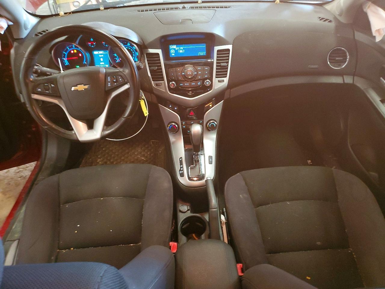 2014 Chevrolet Cruze Lt Red vin: 1G1PC5SB4E7291420