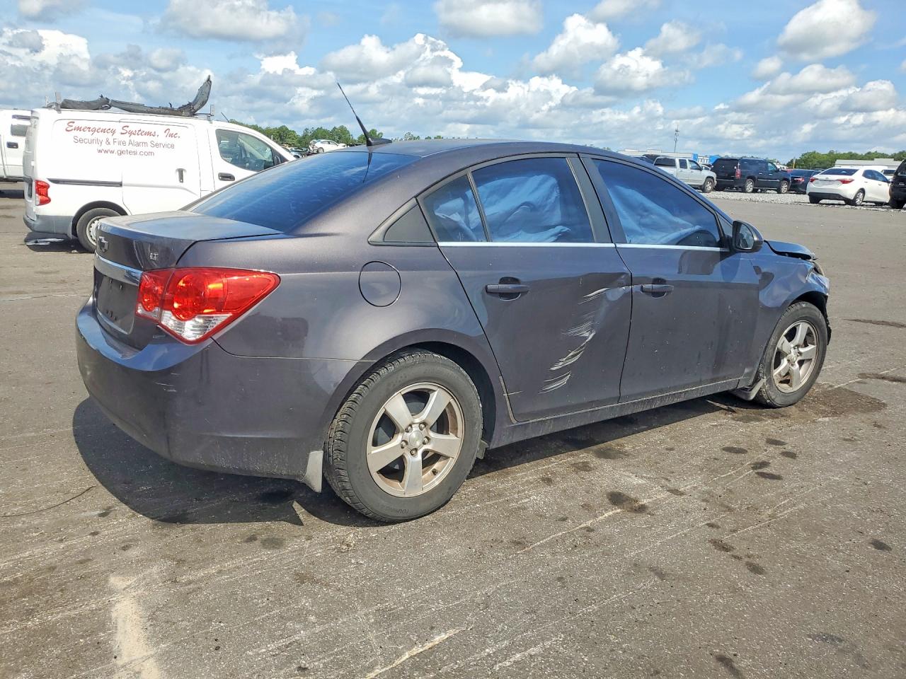 2014 Chevrolet Cruze Lt Gray vin: 1G1PC5SB4E7305929