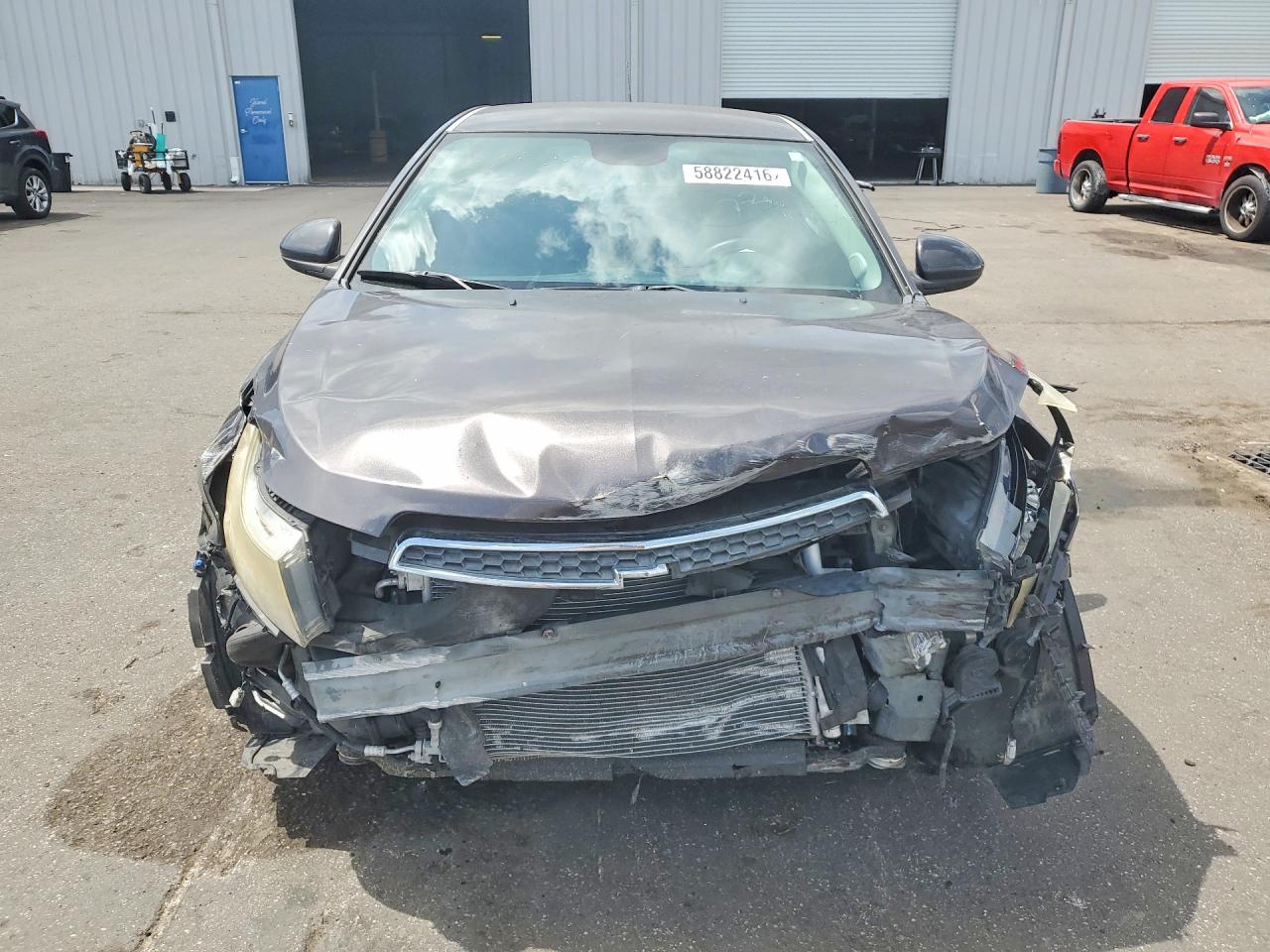 2014 Chevrolet Cruze Lt Gray vin: 1G1PC5SB4E7305929