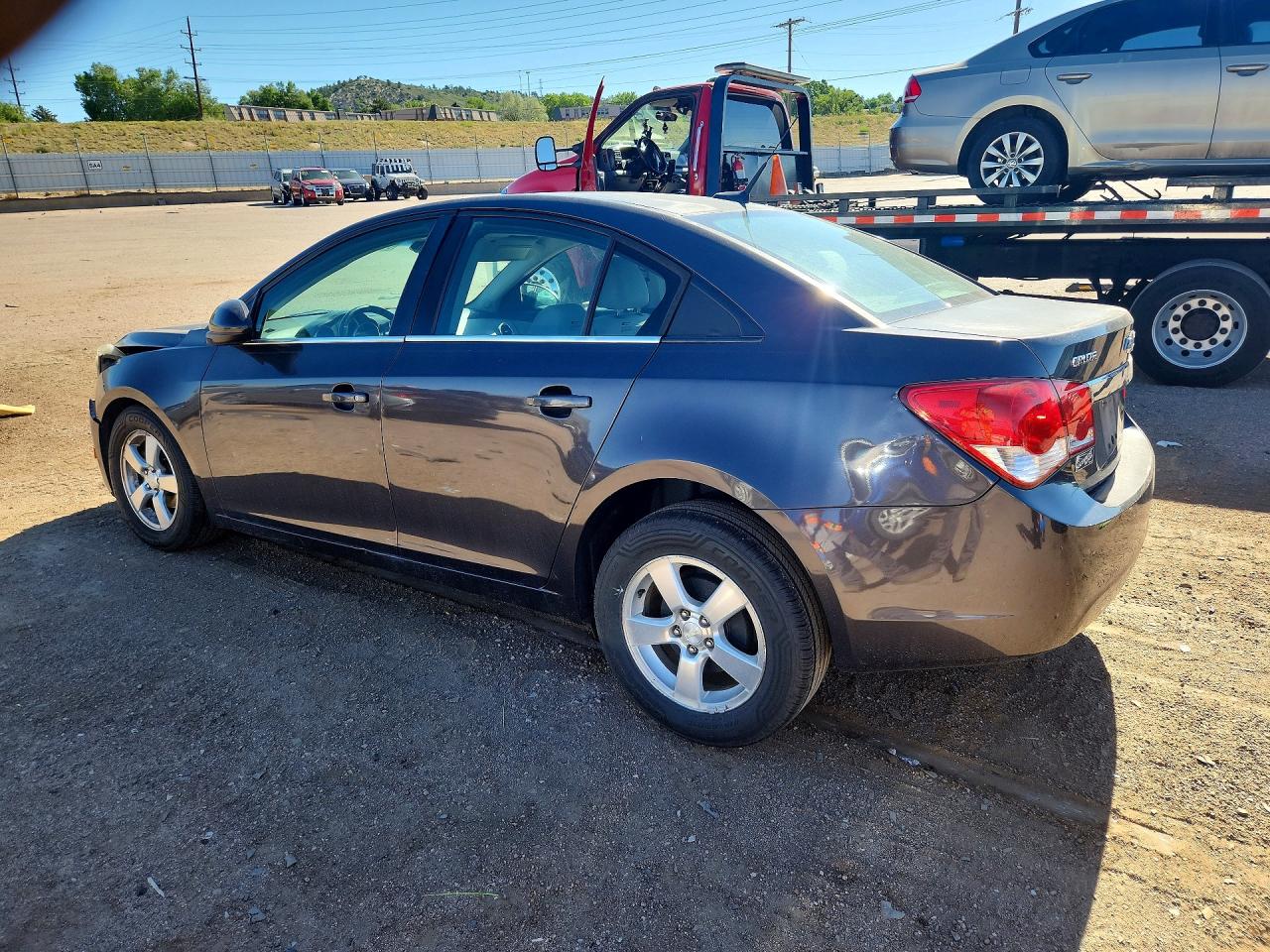 2014 Chevrolet Cruze Lt Gray vin: 1G1PC5SB4E7308684