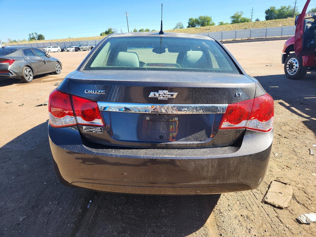 2014 Chevrolet Cruze Lt Gray vin: 1G1PC5SB4E7308684