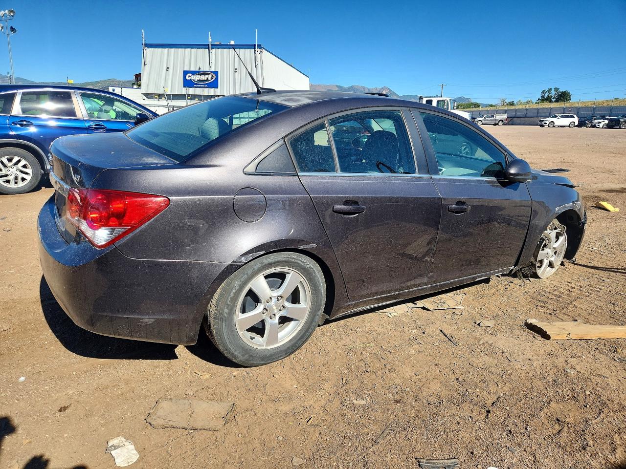 2014 Chevrolet Cruze Lt Gray vin: 1G1PC5SB4E7308684